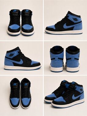 Nike Air Jordan 1 High OG - Black/Blue